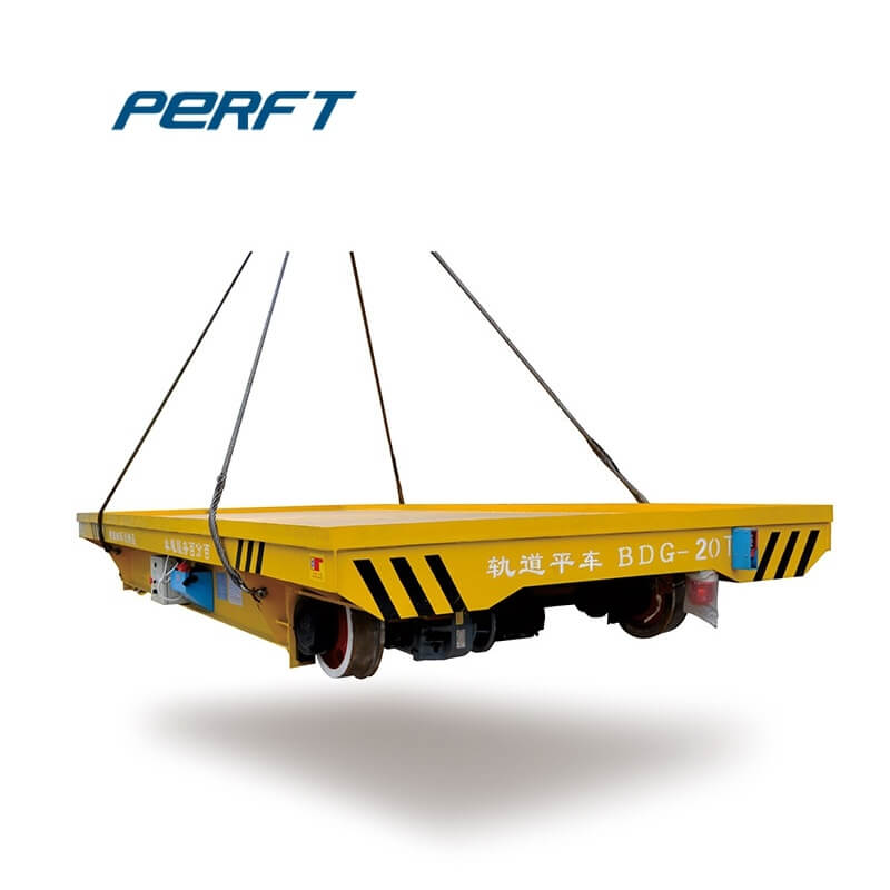 industrial motorized cart for warehouse handling 120 ton 